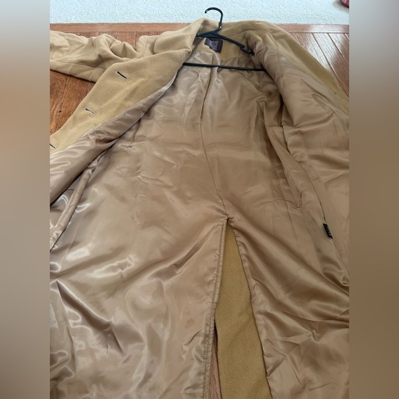 ''Vtg Anne Klein Ladies Coat Size 8， color Camel, cashmere - Picture 11 of 13